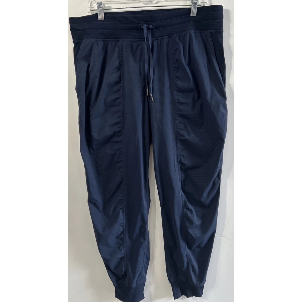 Lululemon Dance Studio Jogger 29" True Navy Blue Relaxed Fit Casual Sz 14 W5BPJS